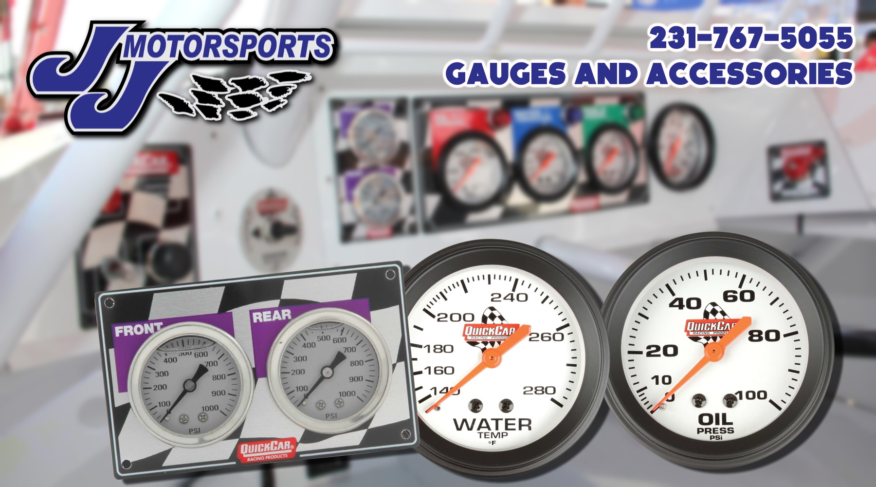 gauges for race car